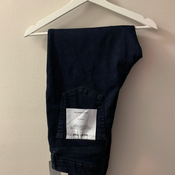 Good American Good Legs Dark Wash Jeans - Picture 6 of 6